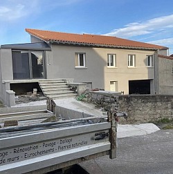 Façadier rénovation crépi à Brioude