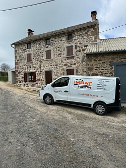 IMBAT Façades : joint de pierre façade en pierre ardèche